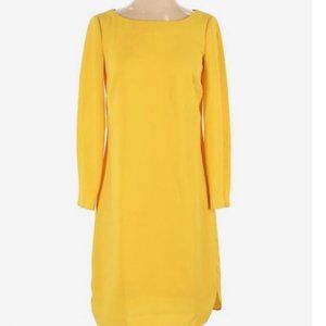 Banana Republic yellow shift dress